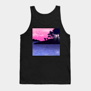 Opulent Sunset Tank Top